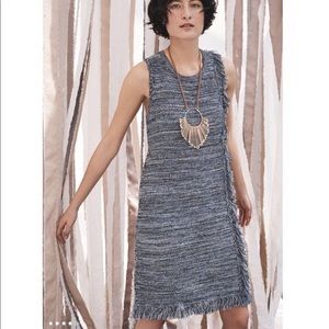 Anthropologie Holding Horses Fringed Sweater Dress